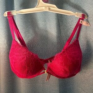 Victoria Secret Sexy Hot Pink Bra Size 34B US /75B EUR